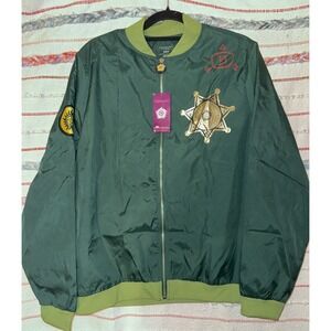 Supernatural Join The Hunt Green Jacket Size Medium